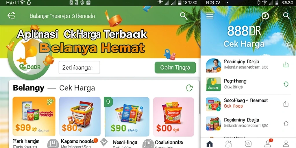 Tampilan antarmuka 888IDR untuk cek harga yang intuitif.