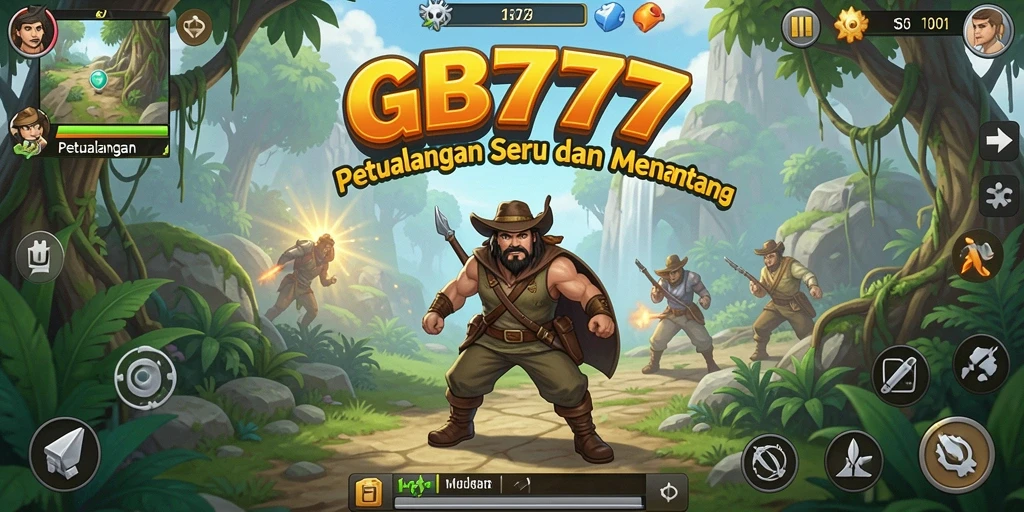 Tampilan screenshot GB777 menunjukkan dunia petualangan yang menakjubkan.