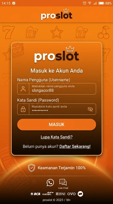 Panduan Masuk Akun Proslot untuk Pengguna Android